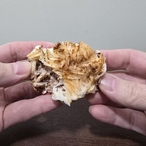 Vanadinite Crystal Cluster on Barite #C